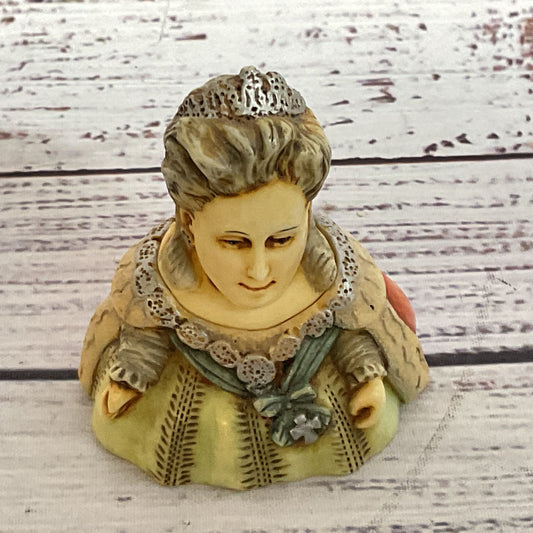 VTG. HARMONY KINGDOM Pot Belly's Queen Catherine Trinket Box