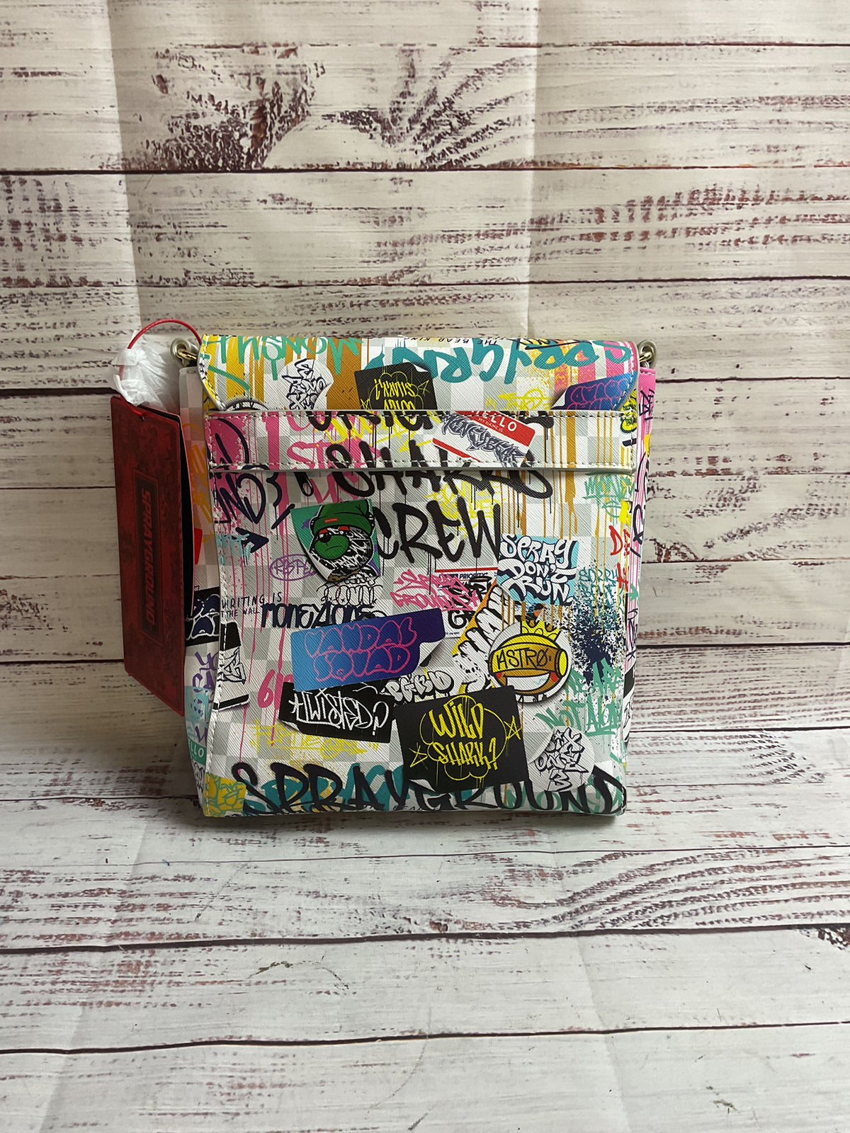 Sprayground 'Create Another Day' Messenger Bag NWT