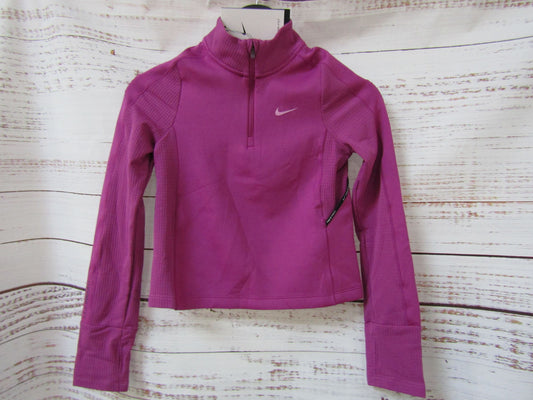 Nike Therma-Fit Girl's Half-Zip Pullover Sweater Size S HF4682-518
