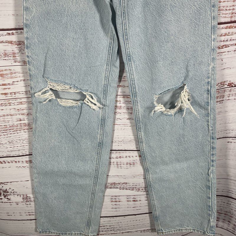 Pacsun X Budweiser Embroidered Distressed Retro 90s Boyfriend Jeans - Size 24