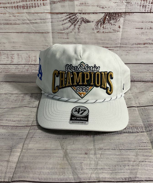 Los Angeles Dodgers 2024 World Series Champions '47 Hitch Adjustable Snapback