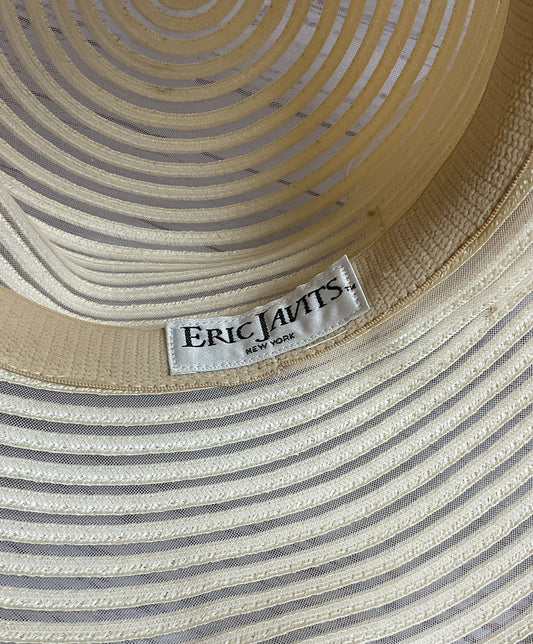Gorgeous Eric Jarvis Cream Derby Hat - Size 7"
