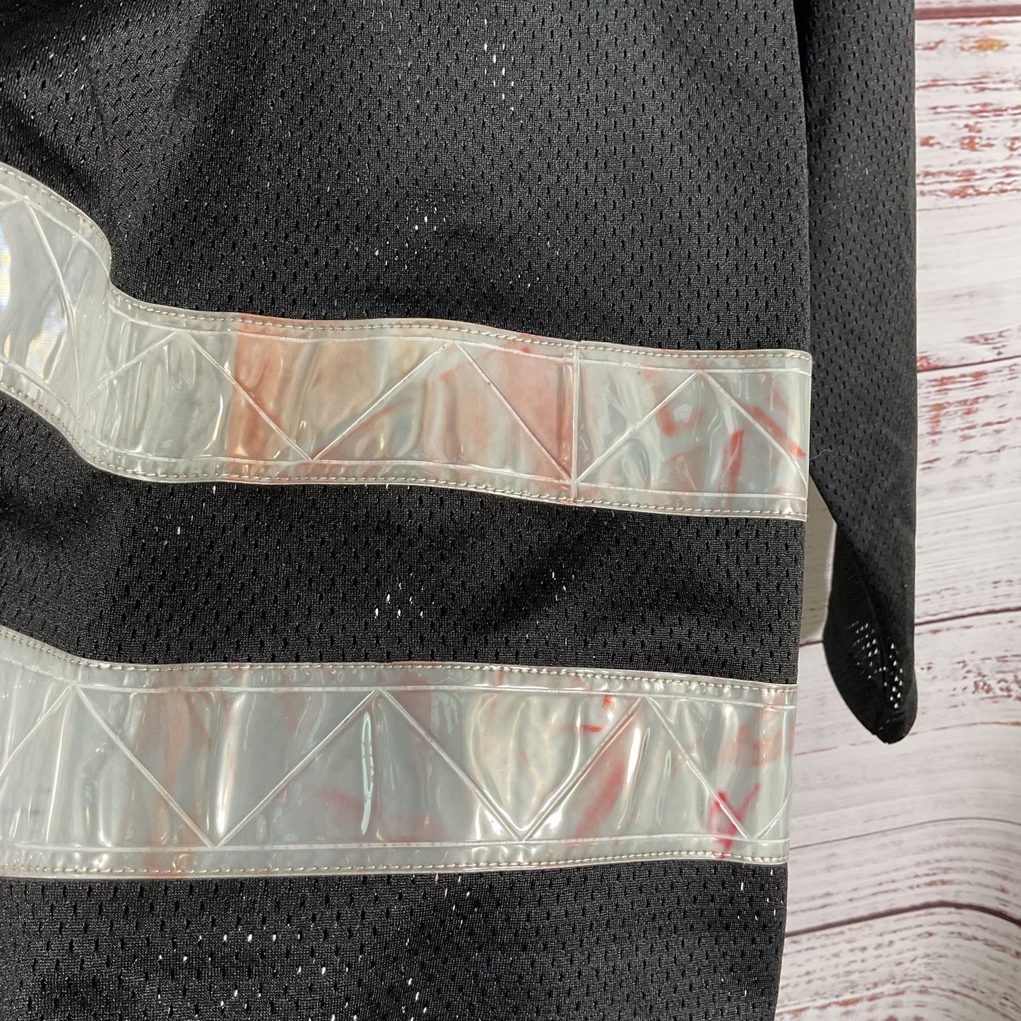 10Deep Site & Sport Black Reflective Long Sleeve Jersey - Size Medium