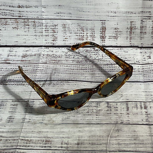 Poppy Lissiman Linda Swirl Tortoise Cateye Frame Sunglasses - Size 54-19-145