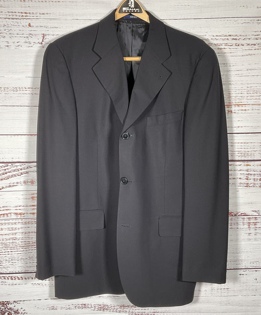 Kenzo Homme Wool 2 Piece Suit Set Black 52