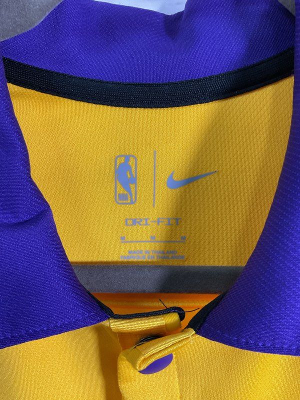 Nike Los Angeles Lakers Showtime City Edition Warm Up Jacket Size M 75th