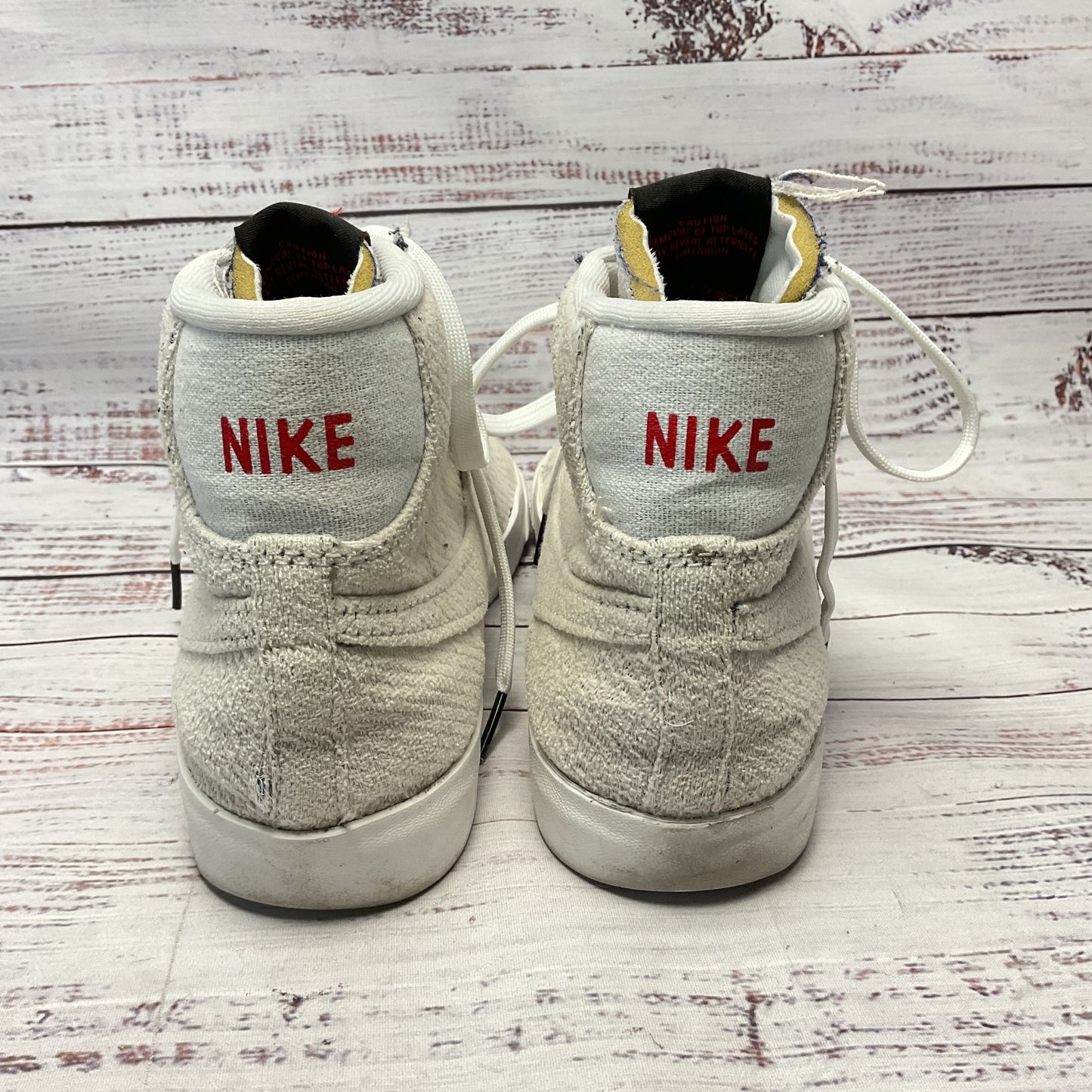 Nike Stranger Things x Blazer Mid QS 'Upside Down' White Athletic Shoe Men Sz8