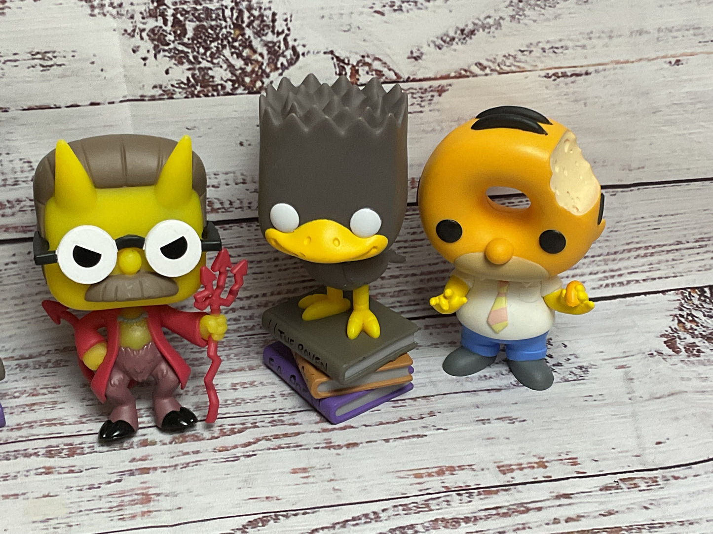Set of 5 Funko Pop! The Simpsons Figurines (WITHOUT BOXES)