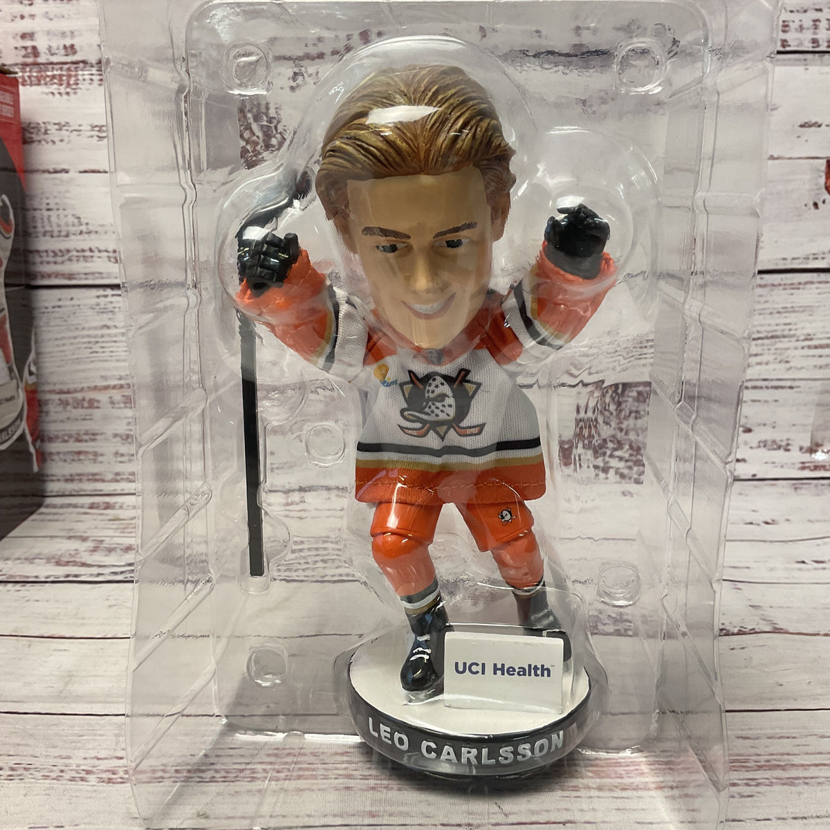 Leo Carlsson Anaheim Ducks Bobblehead Bobble Head Complete