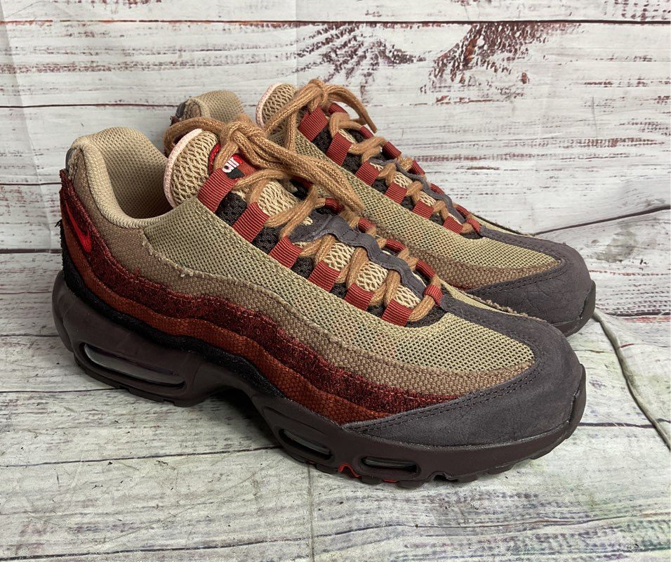 Nike Women's Air Max 95 Anatomy of Air Spine Sneakers Multicolor 9