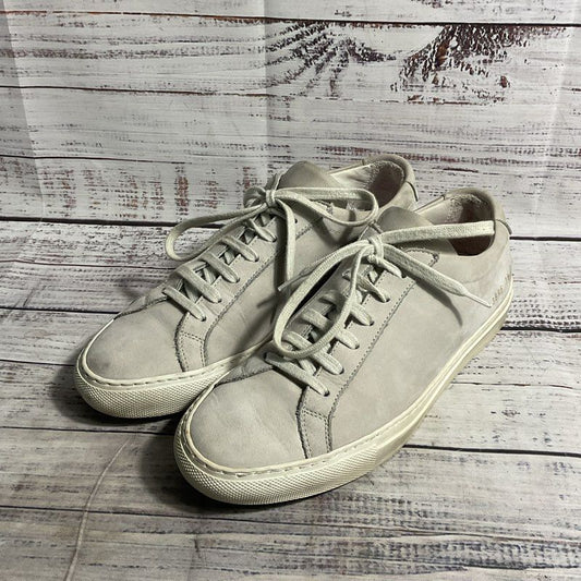 Woman by Common Projects Grey Suede Low Top Sneaker Women's 6 US/36 EU