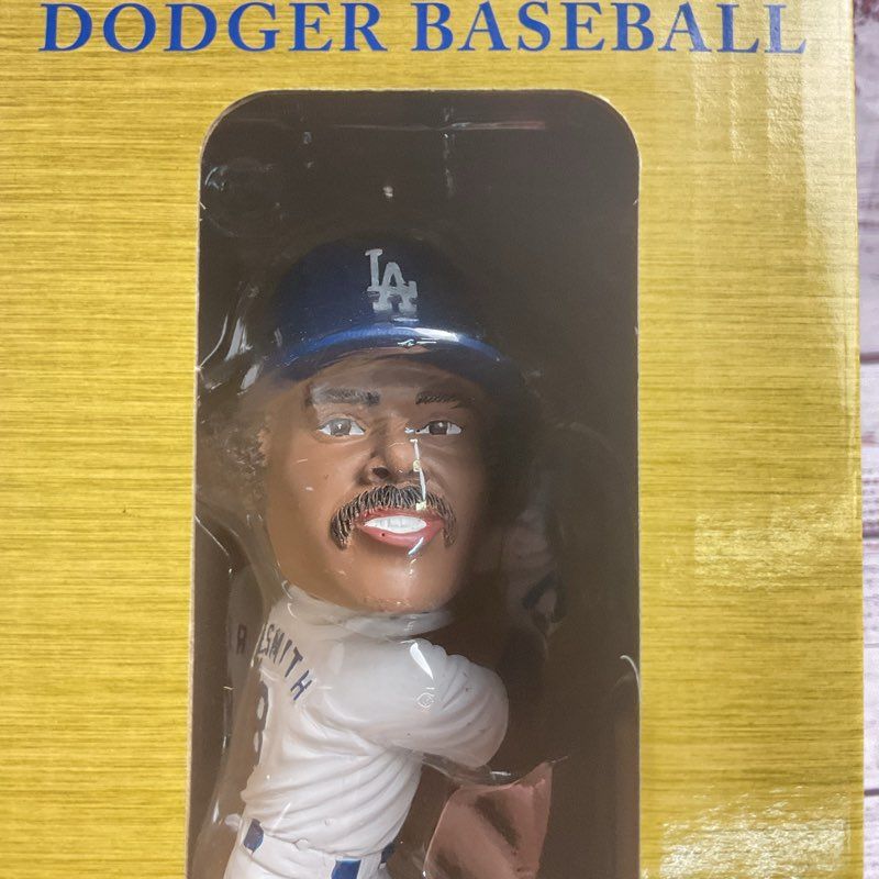 NIB Legends Of Dodger Baseball Reggie Smith Bobblehead