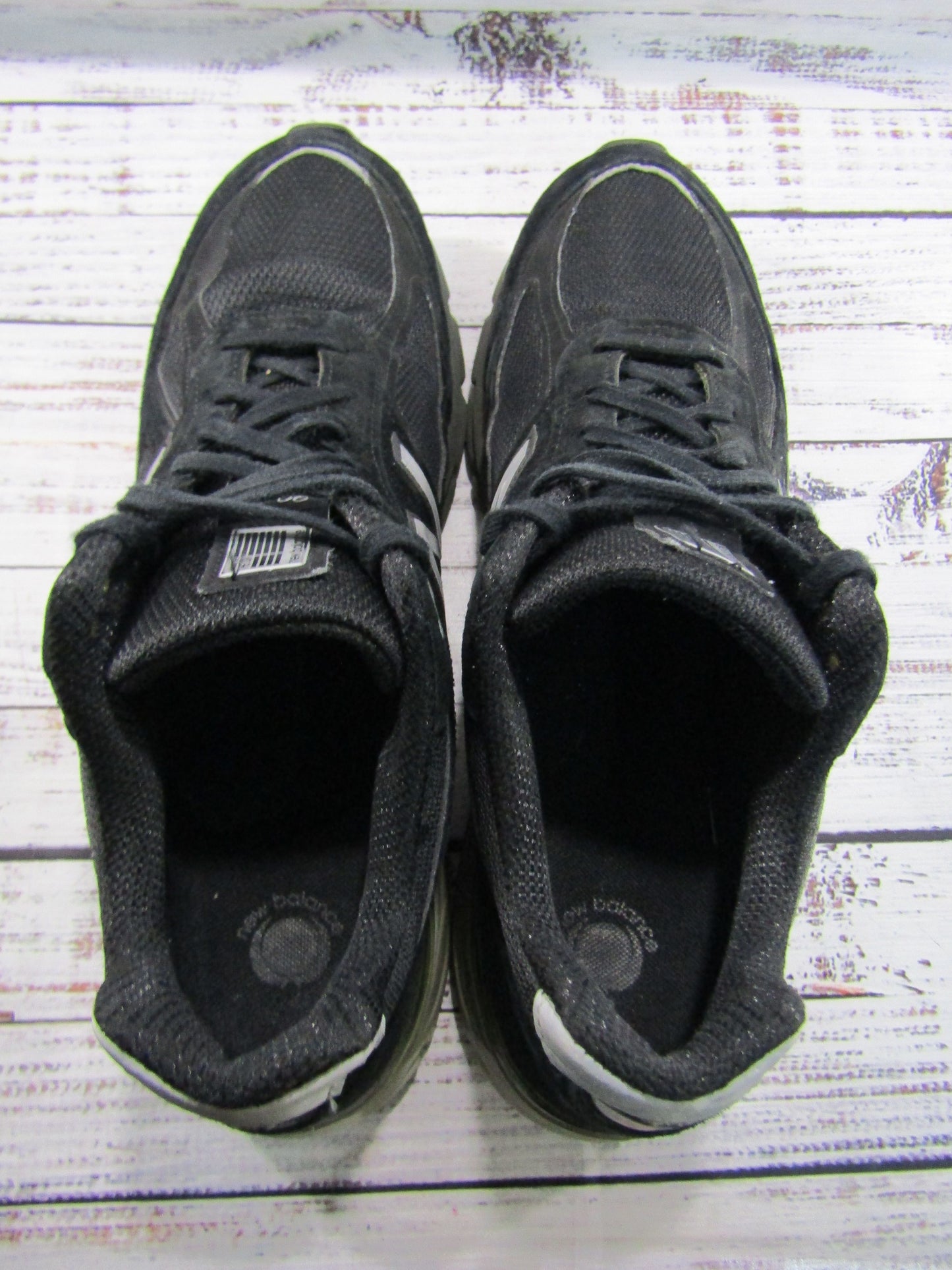 New Balance 990v4 Men's Black Suede Low Top Sneakers Size 14 Made in The U.S.A.