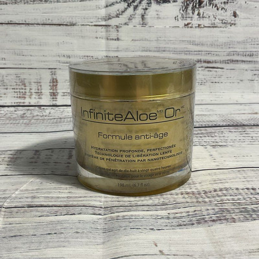 Infinite Aloe Gold Anti-Aging Formula Moisturizer Sealed
