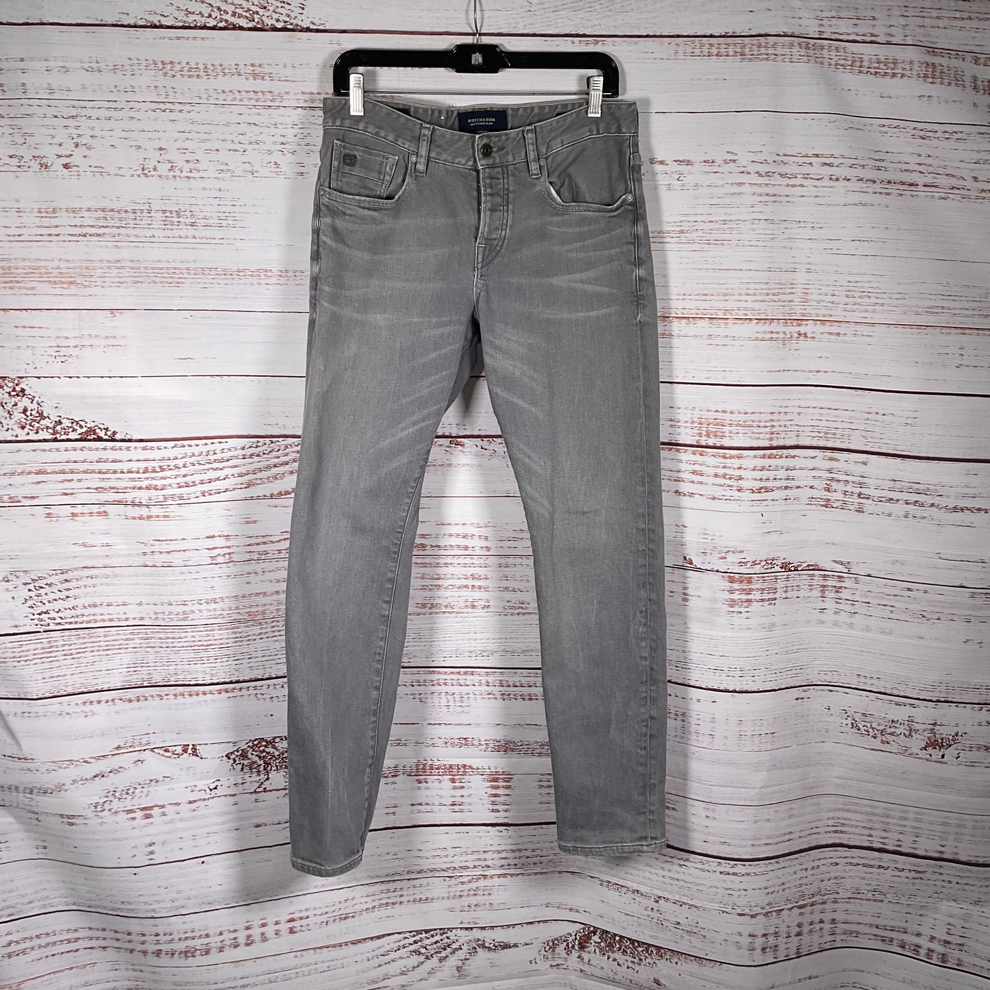 Scotch And Soda Ralston Grey Denim Jeans Pants - Size 30x30