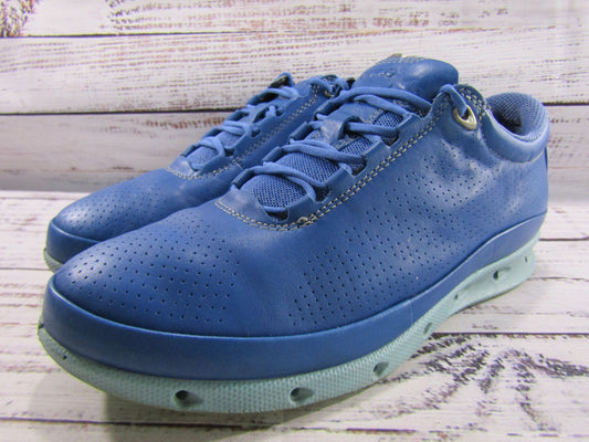 Ecco Cool Pro Women's Blue Leather Gore-Tex Waterproof Golf Shoes Size 6