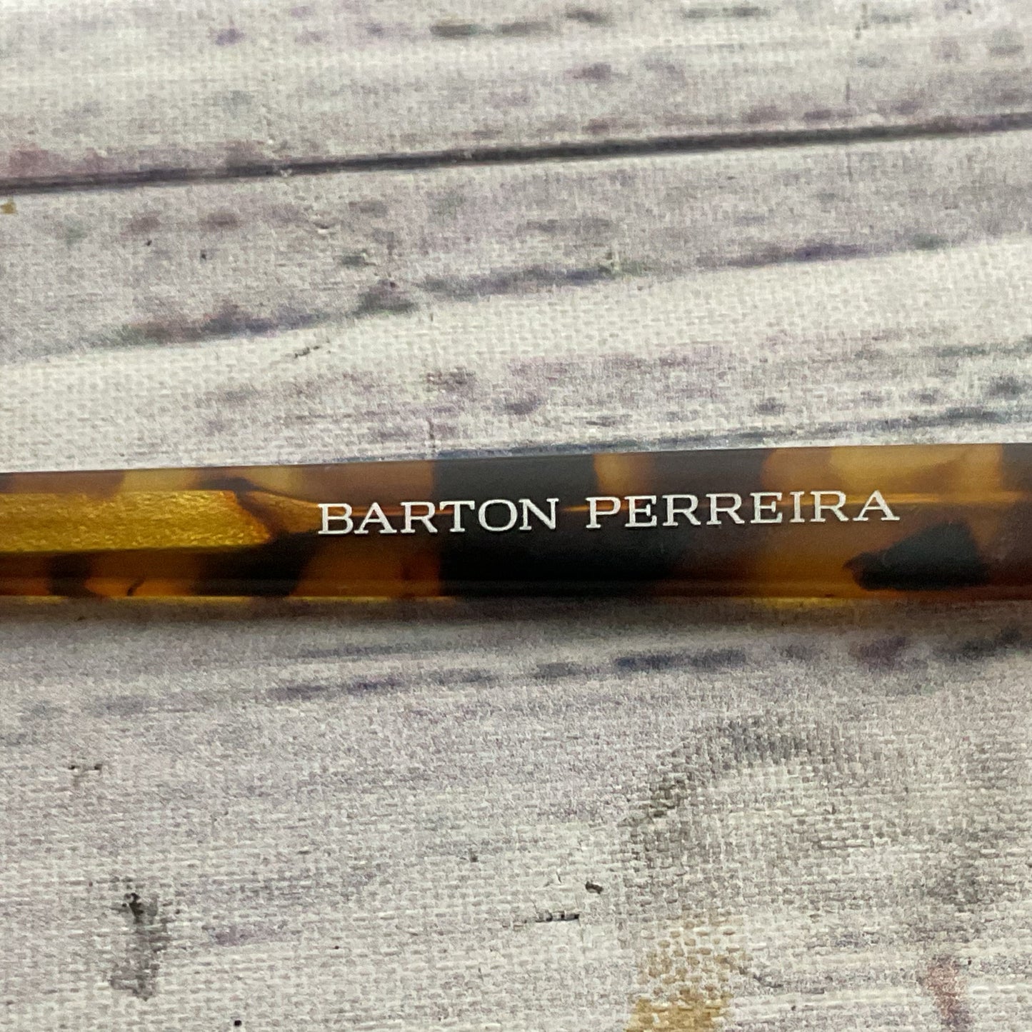 BARTON PERREIRA Cassady Brown Tortoise Eyeglasses- 50[ ]17 140 (FRAMES ONLY)