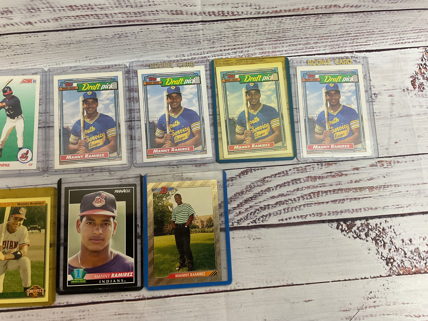 Draft, 1st Draft, Bowman MANNY RAMIREZ MLB Baseball Cards