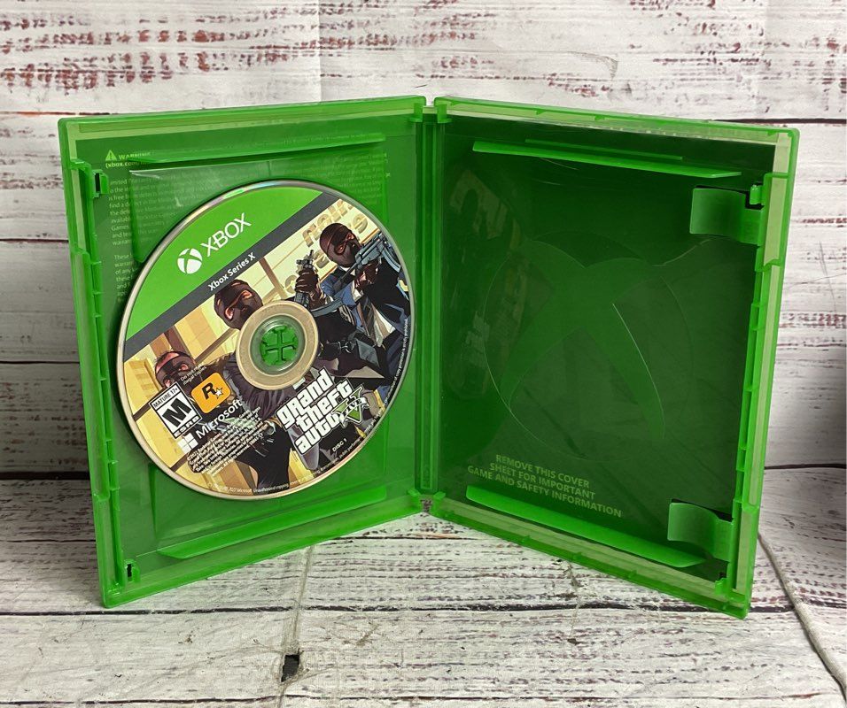 Microsoft Xbox One Set of 3 The Show 23 GTA 5 WWE2K16 Video Games