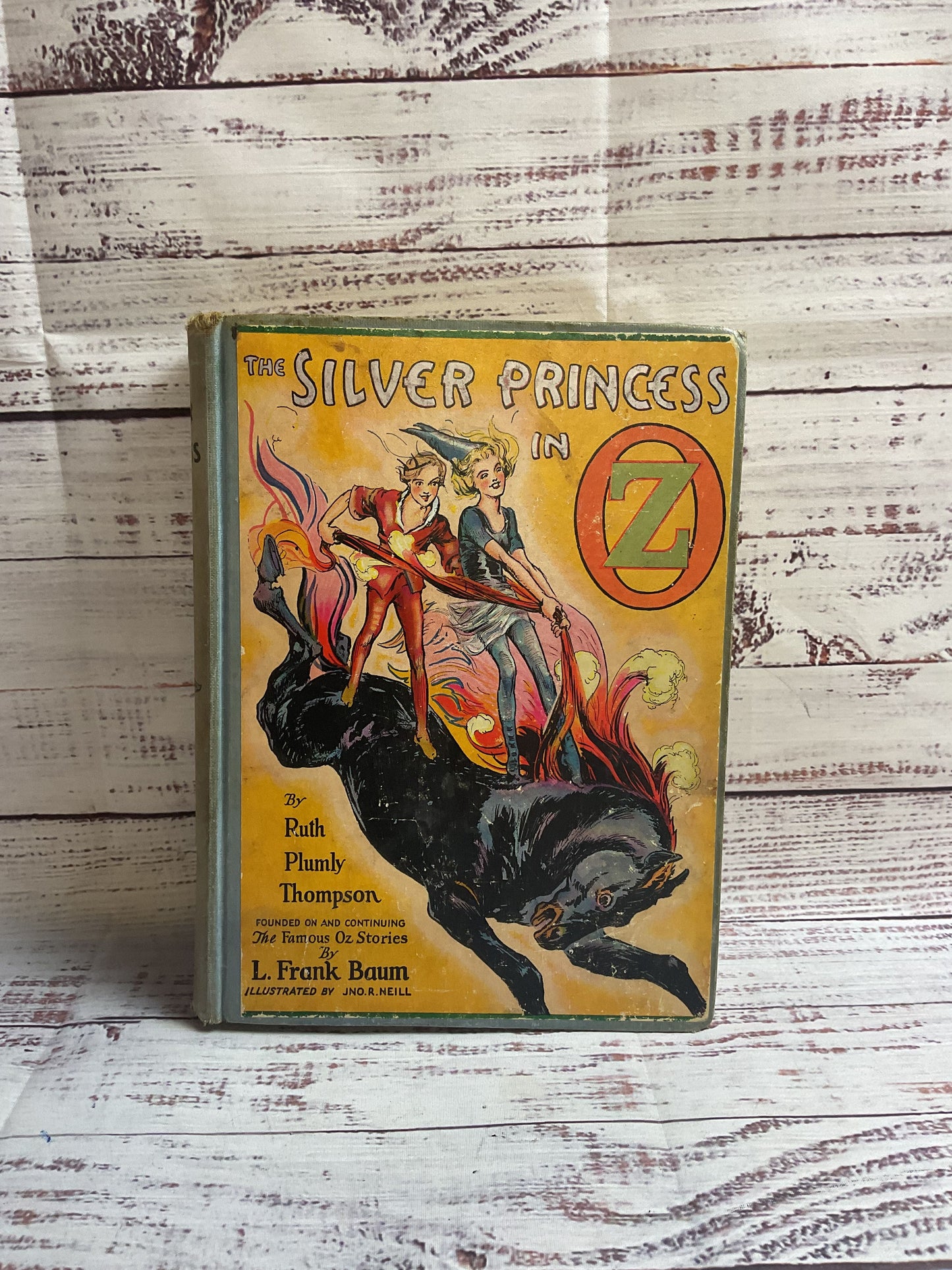 Silver Princess In Oz By Ruth Plumly Thompson 1938 Hardcover