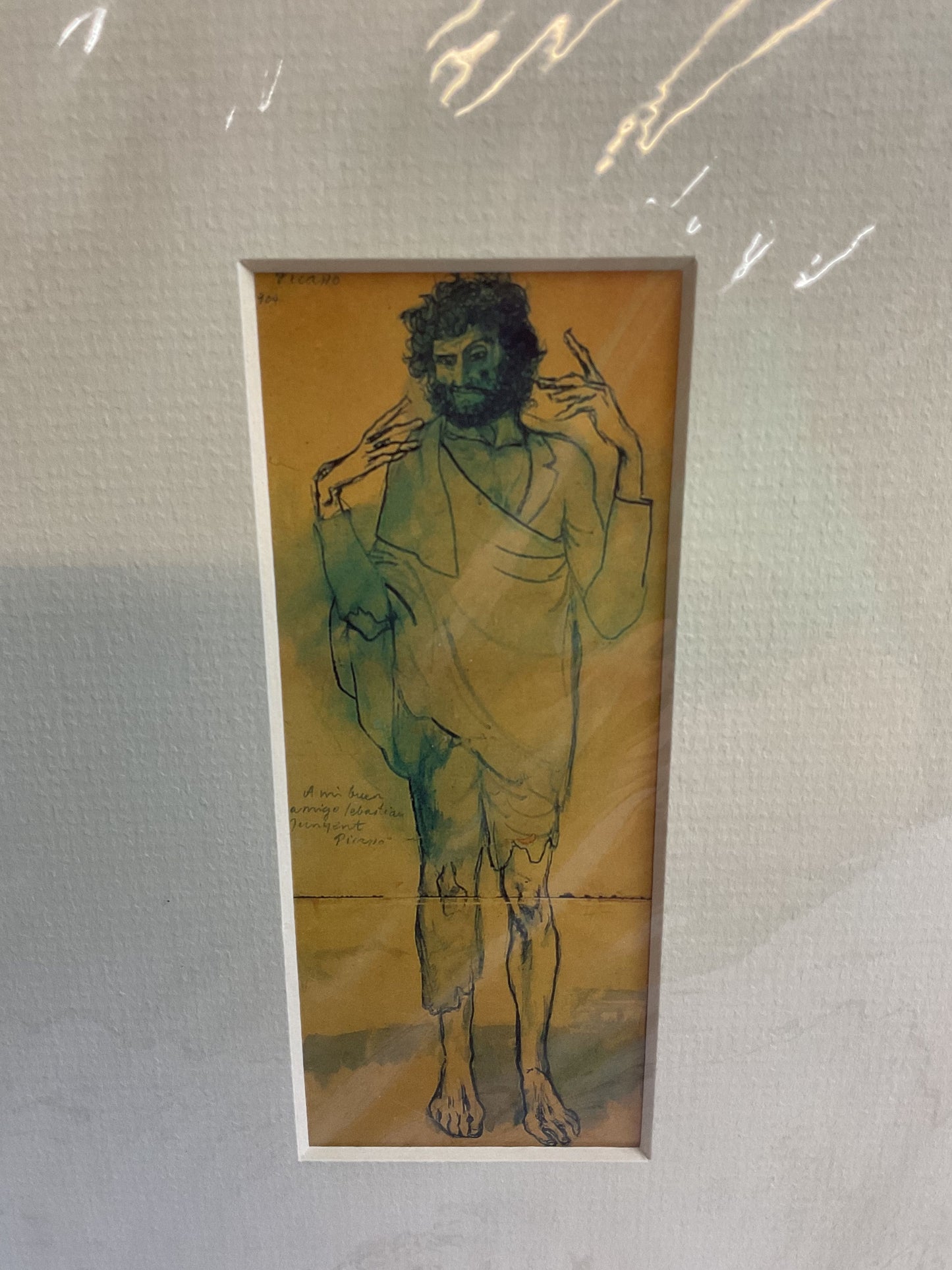Pablo Picasso Museum El Loco Art Print