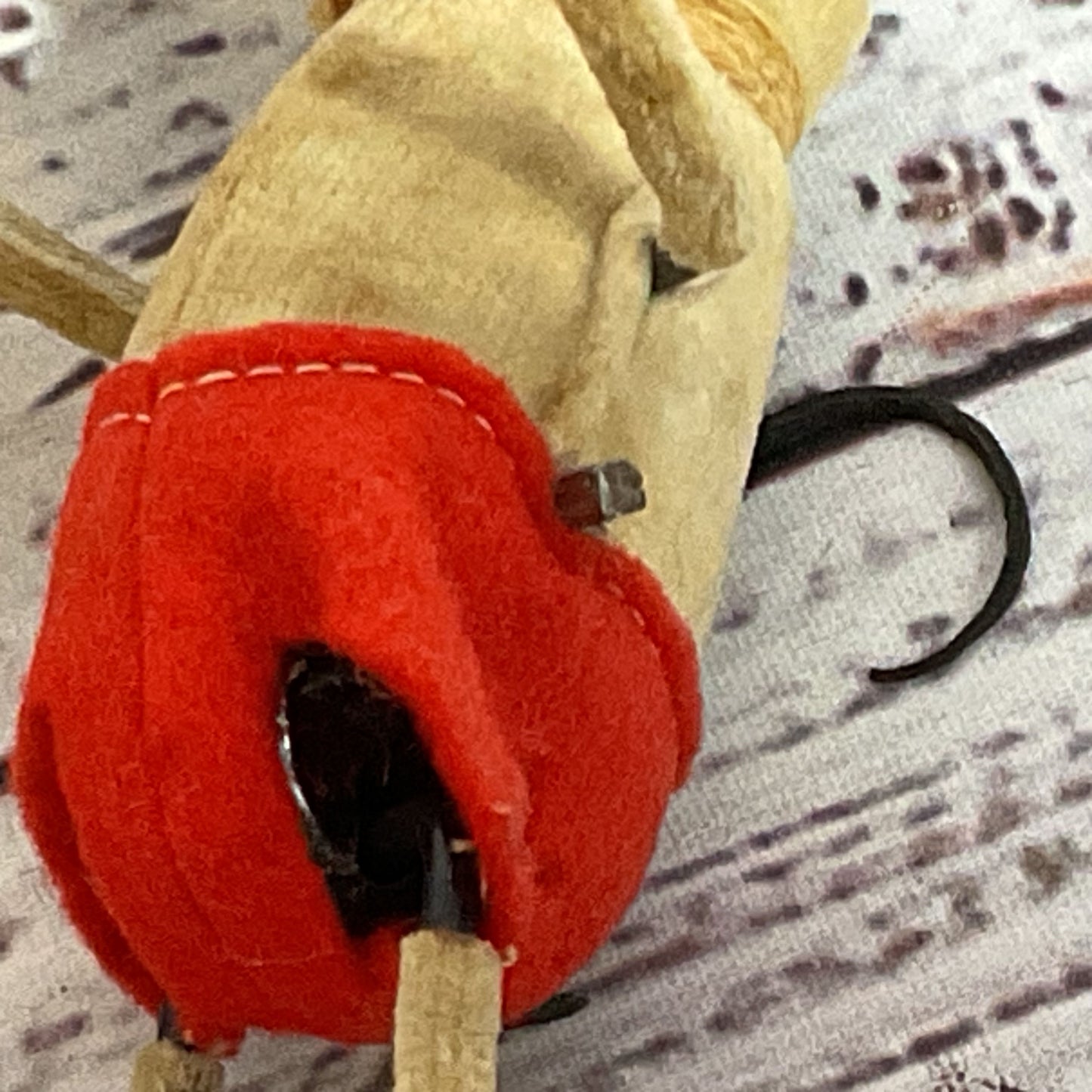 ANTIQUE SCHUCO Tumbling Jolly Mouse Windup Toy- (NO KEY- DOESN'T WORK- AS-IS)