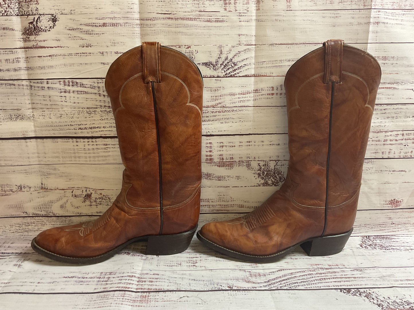 Tony Lama Brown Style 5084 Western Cowboy Boot Men 8.5