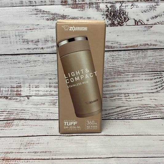 Zojirushi Tuff Stainless Mug Sm Jd36 Nl Vacuum Insulated Bottle 360ml New 2/2