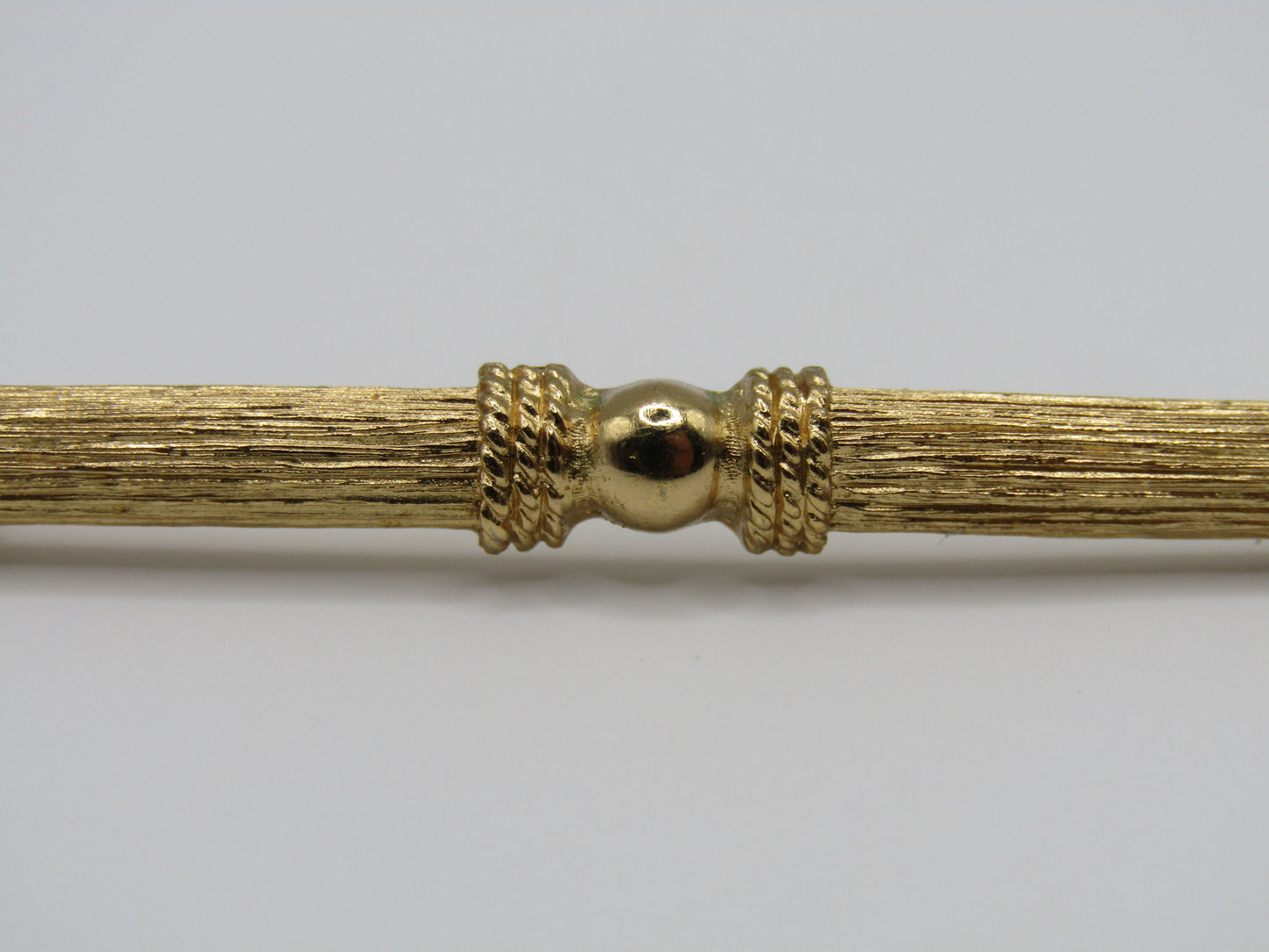 Vintage Monet Gold Plated Bar Brooch Pin