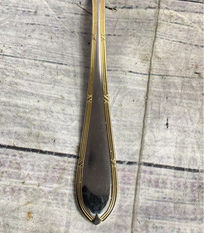 Edelstahl Rostfrei 18/10 Solingen Germany Set of 12 Spoons Stainless Steel