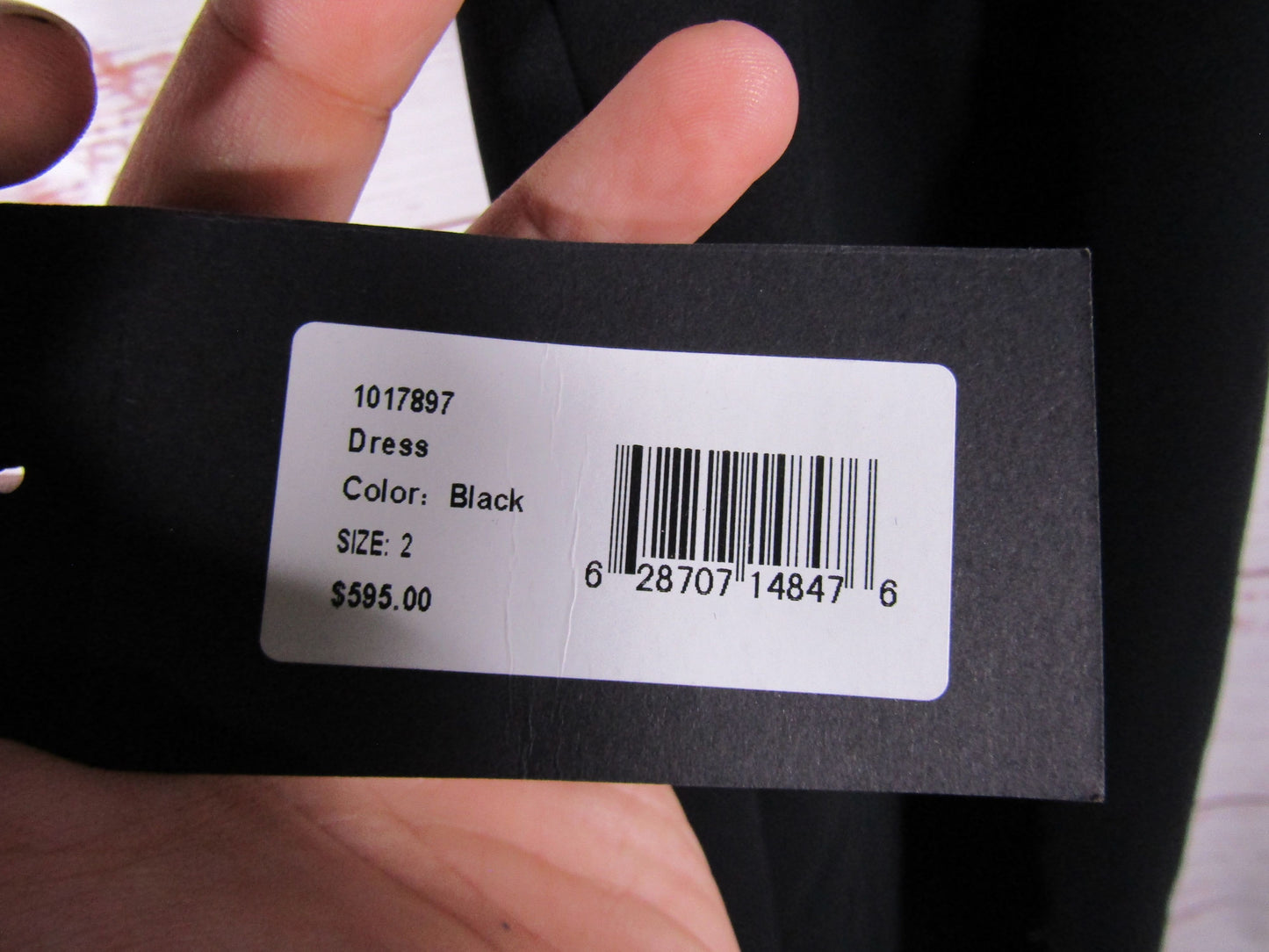 Halston Macie Sequin Crepe Open Back Gown Dress Size 2