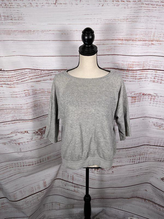 Vintage Sweatshirt Ted Williams Sears Size S Grey Pullover Normcore Women's