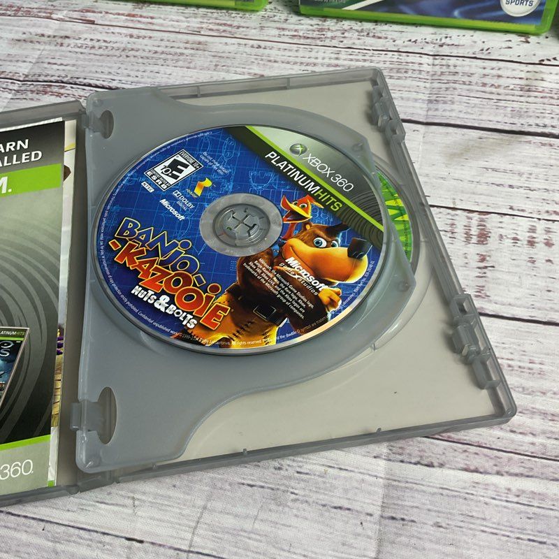 Microsoft 5 pc. Xbox 360 Game Bundle Shaun White, Banjo Kazooie, Viva Pinata