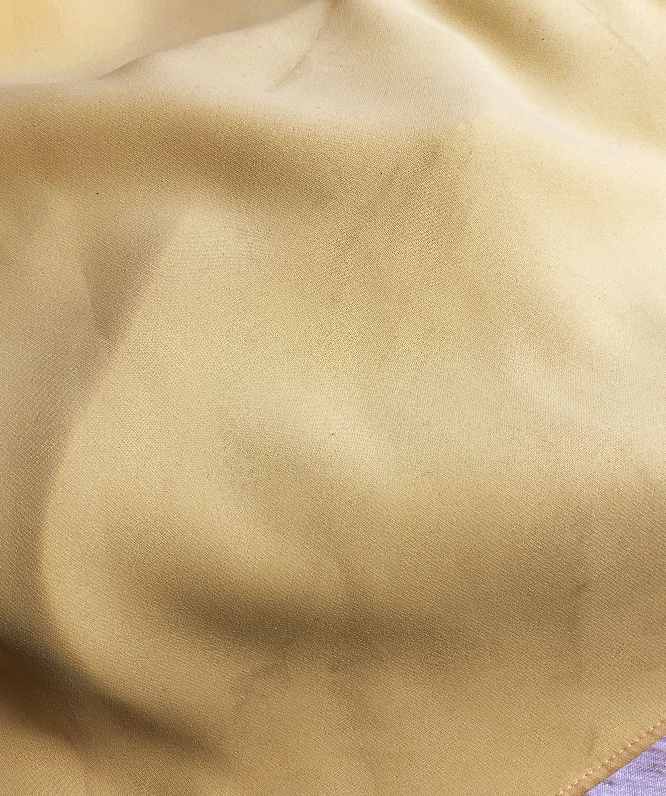 Amansa Uprichard Flutter Sleeve Long Dress Yellow L