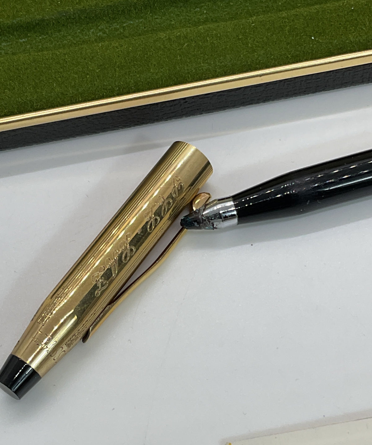 VTG. CROSS 1/20 12k Gold Filled Soft Tip Pen (2 OF 2)