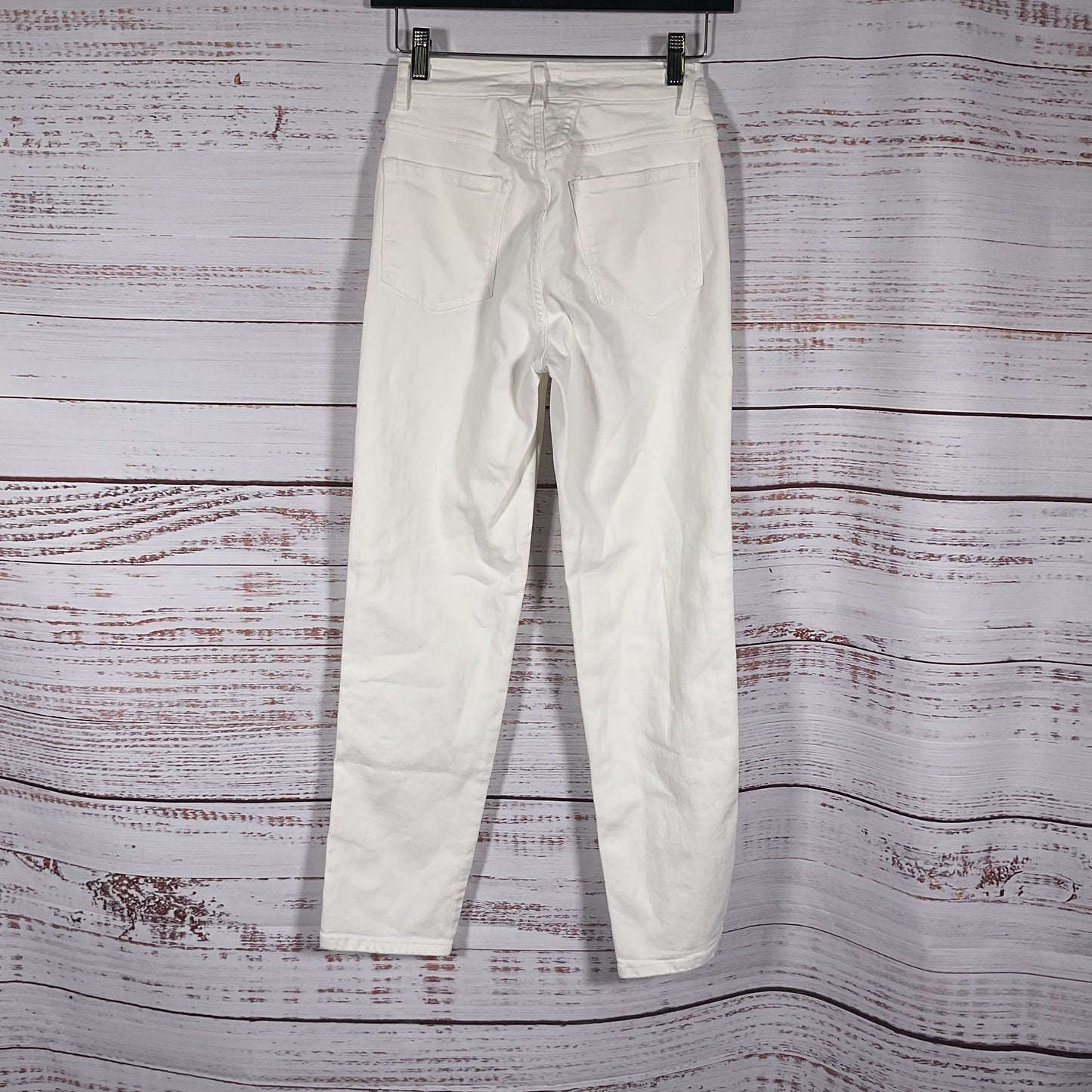 Closed White Pedal Pusher Cotton Blend Jeans Pants - Size 38