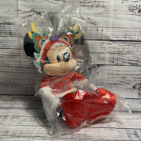 NEW SEALED Disney Shanghai Lunar New Year 2024 Dragon Mickey Plush