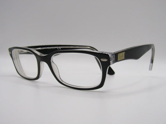 Ray-Ban RB5206 Black Square Eyeglasses Frame