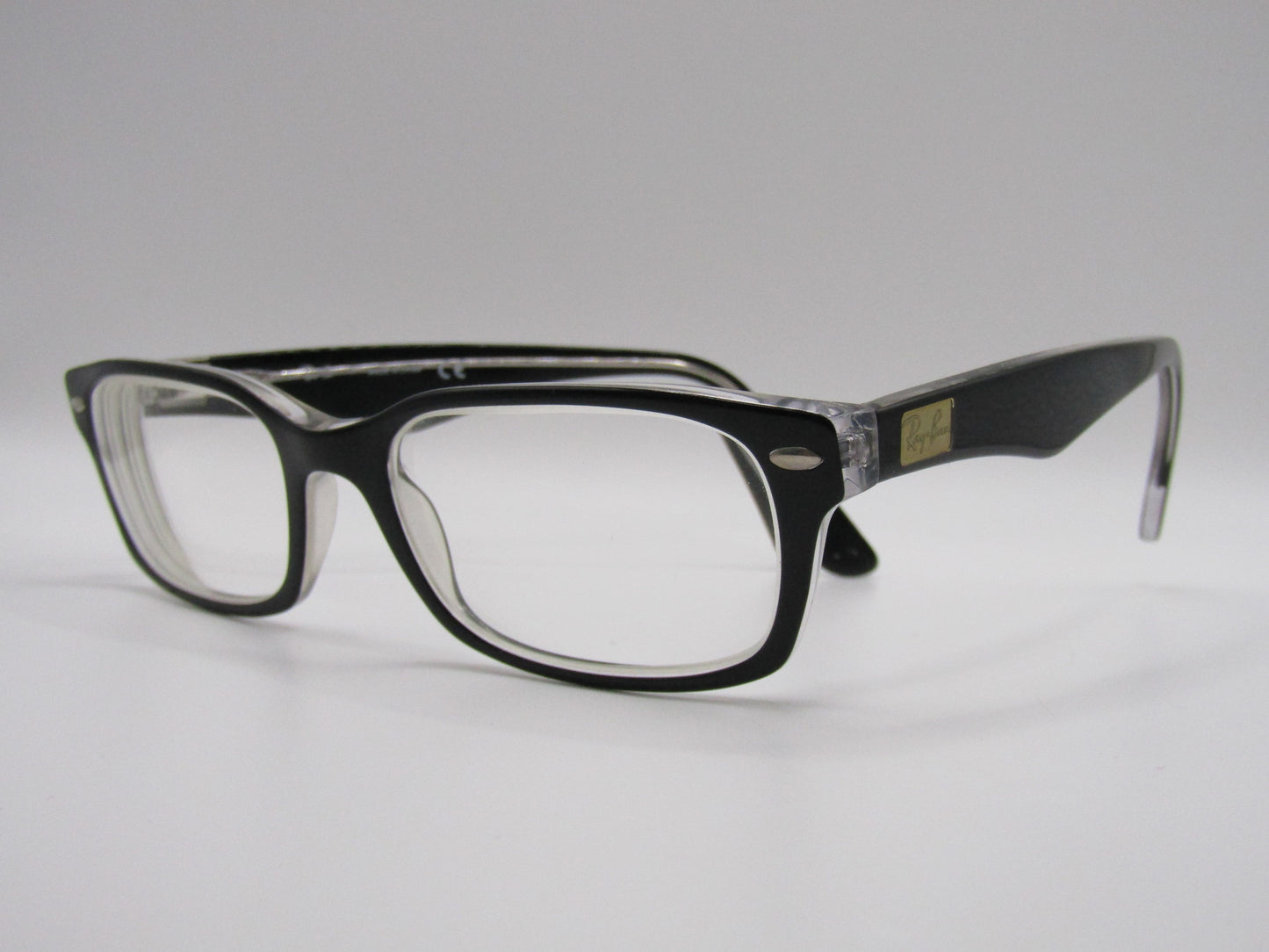 Ray-Ban RB5206 Black Square Eyeglasses Frame