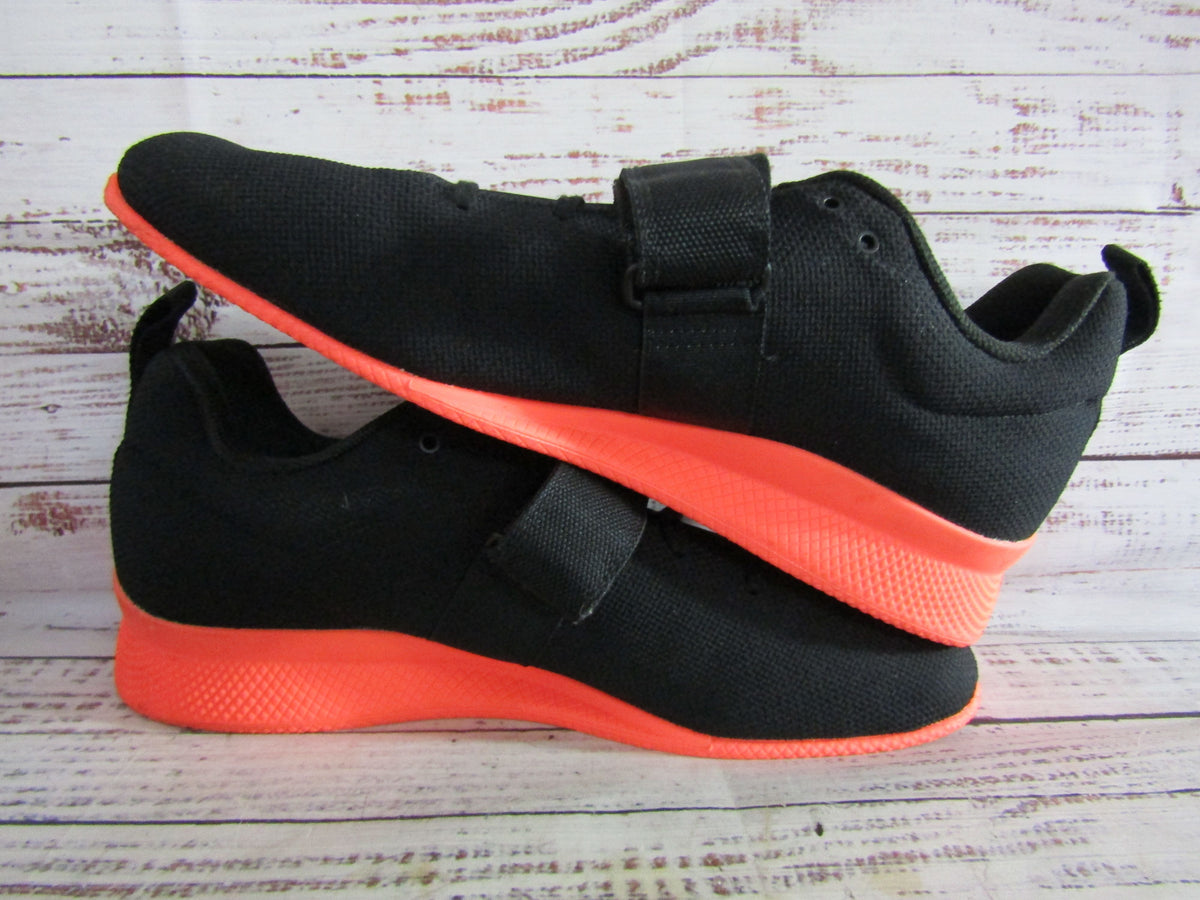 Adidas Adipower Weightlifting 2 Men's Black Signal Coral Training Sneakers G1214
