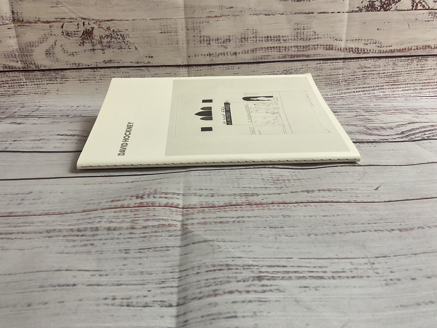 David Hockney Seoul Blank Sketchbook