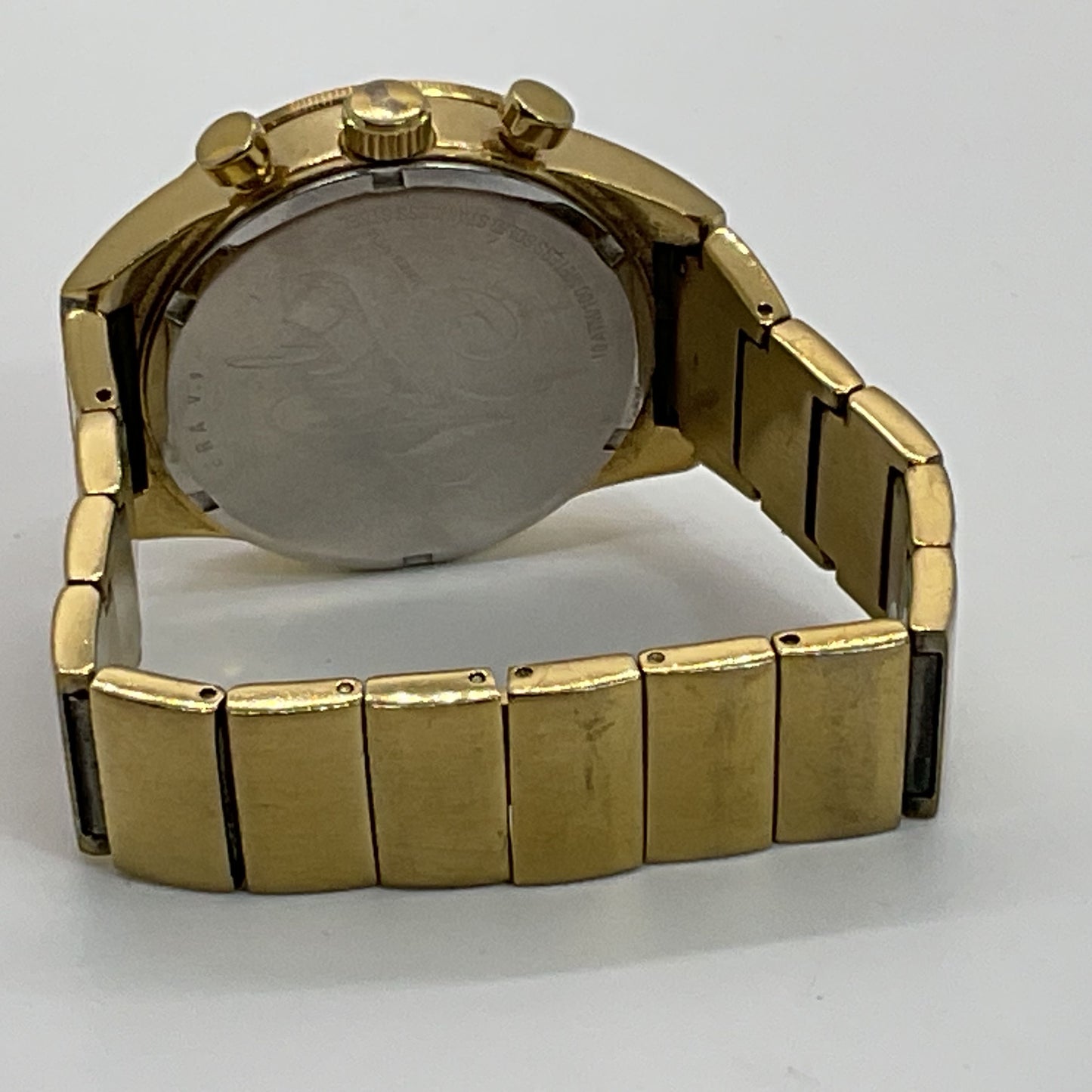 VESTAL Madera V.9 Women's Gold Tone Watch- NEEDS BATTERY