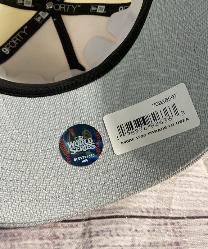 New Era 9FIFTY Snapback Los Angeles Dodgers 2024 World Series Champs Cap