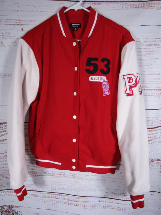 Playboy by PacSun Varsity 53 Beverly Hills Women's Jacket Size S