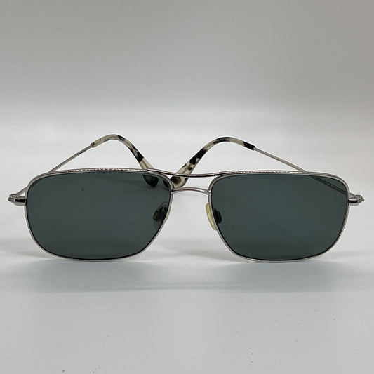 MAUI JIM MJ-246 Wiki Wiki Silver Tone Titanium Aviator Sunglasses- FRAMES ONLY