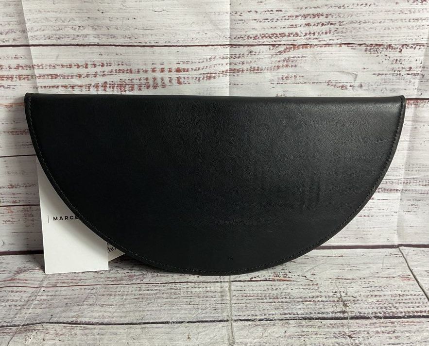 Marcella Luna European Leather Convertible Crossbody Black