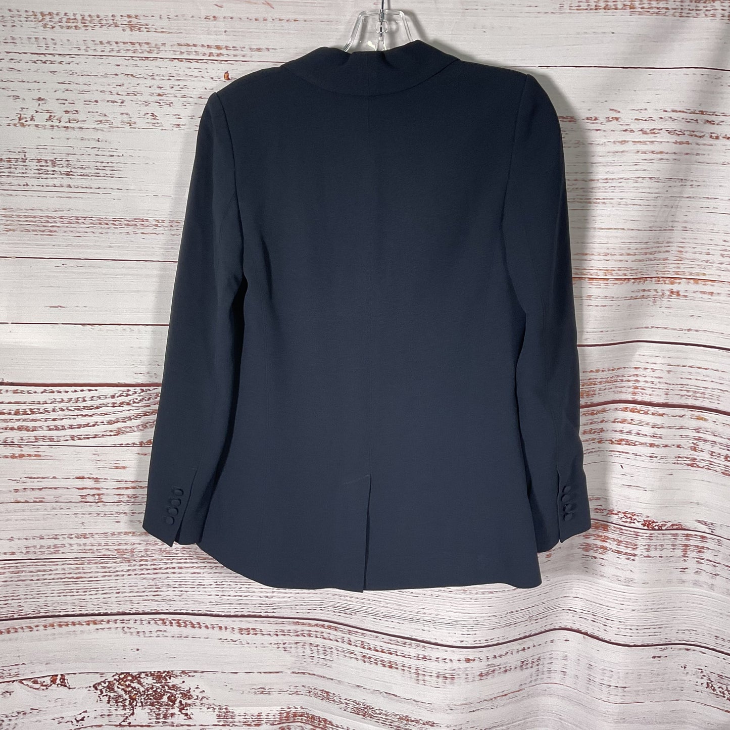 Sezane Sarina Navy Blue Shawl Collar Blazer Jacket - Size 34IT