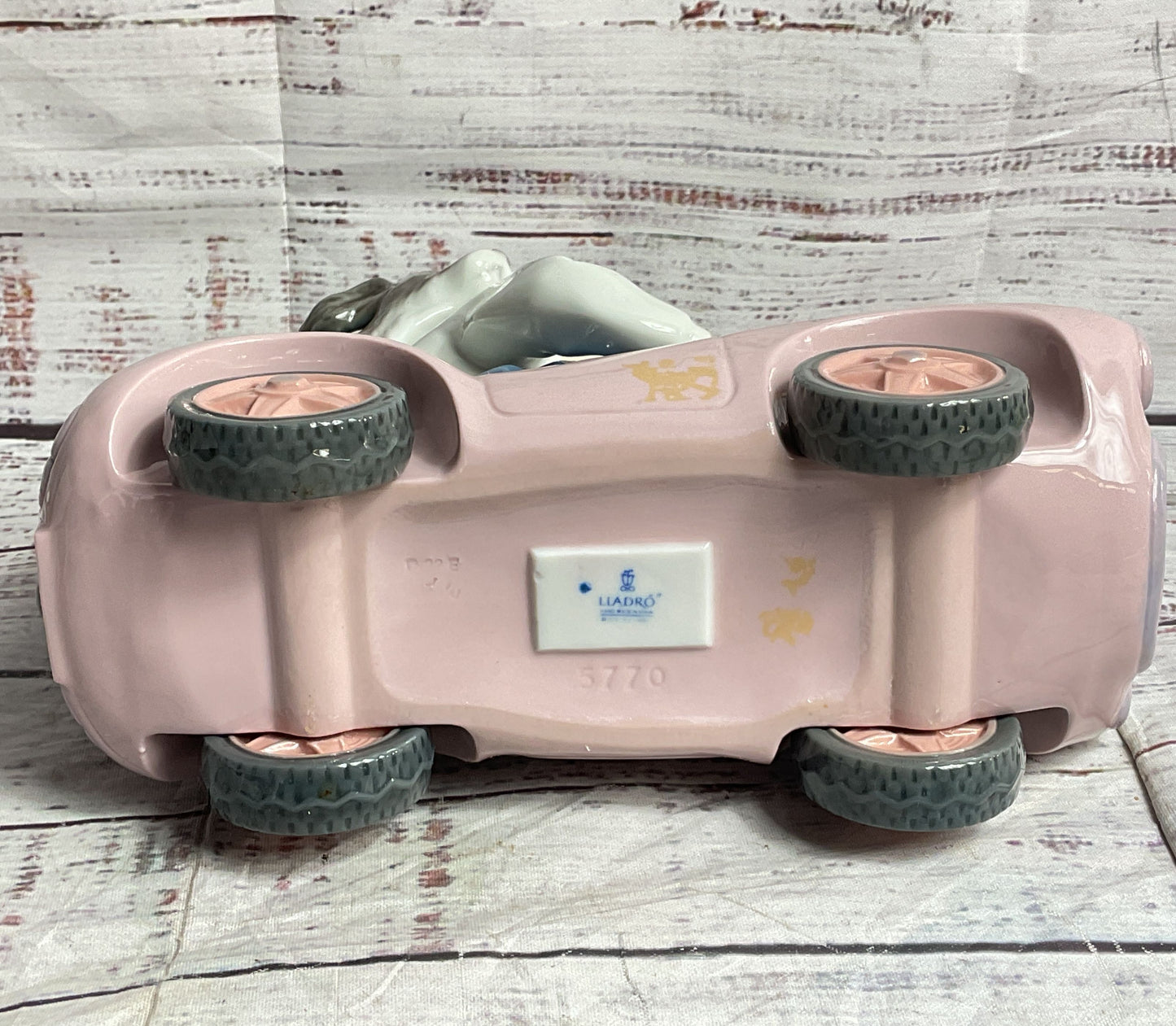 Lladro Out For A Spin #5770 Porcelain Figurine