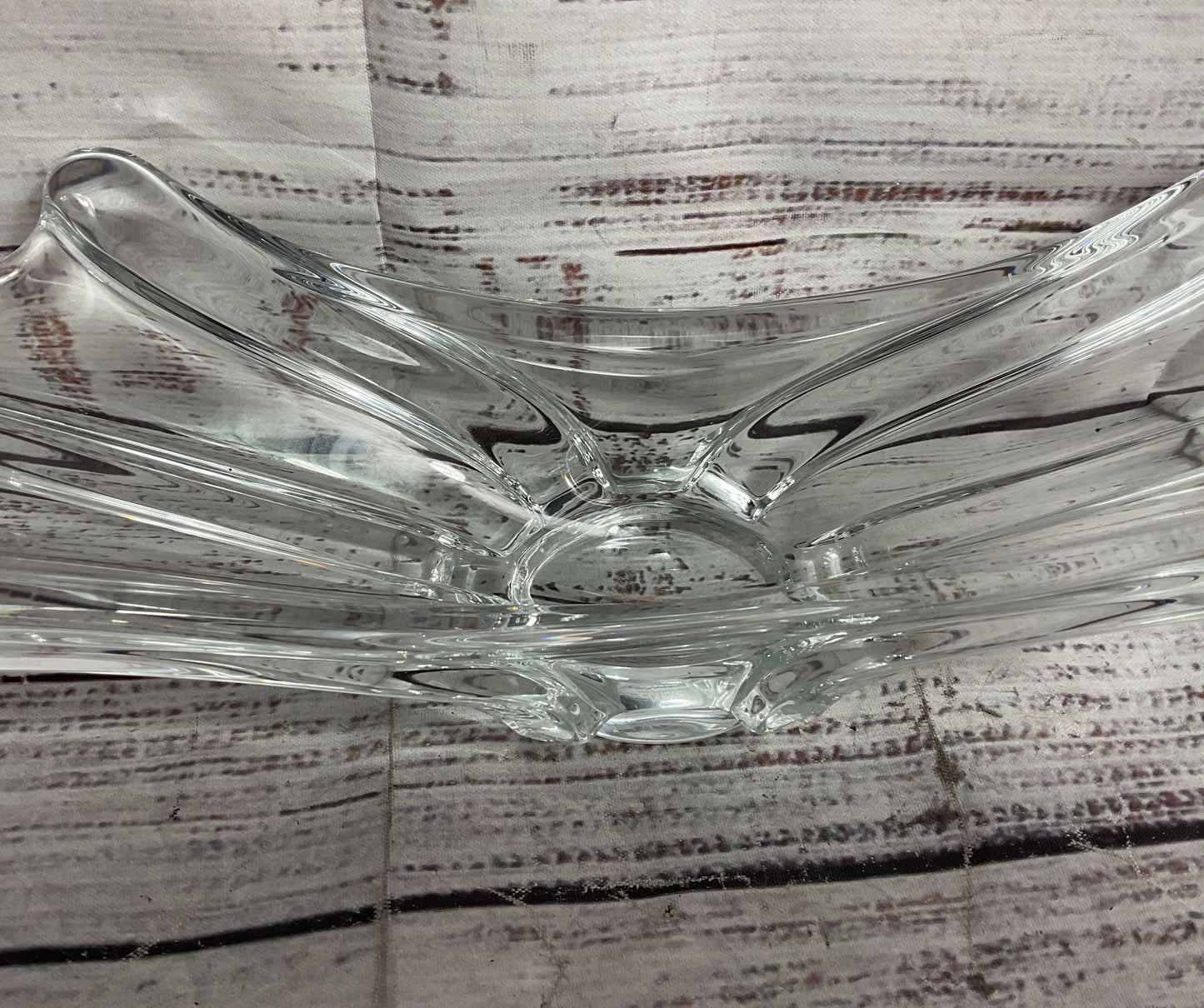 Cofrac Crystal Art Verrier Splash Bowl Clear
