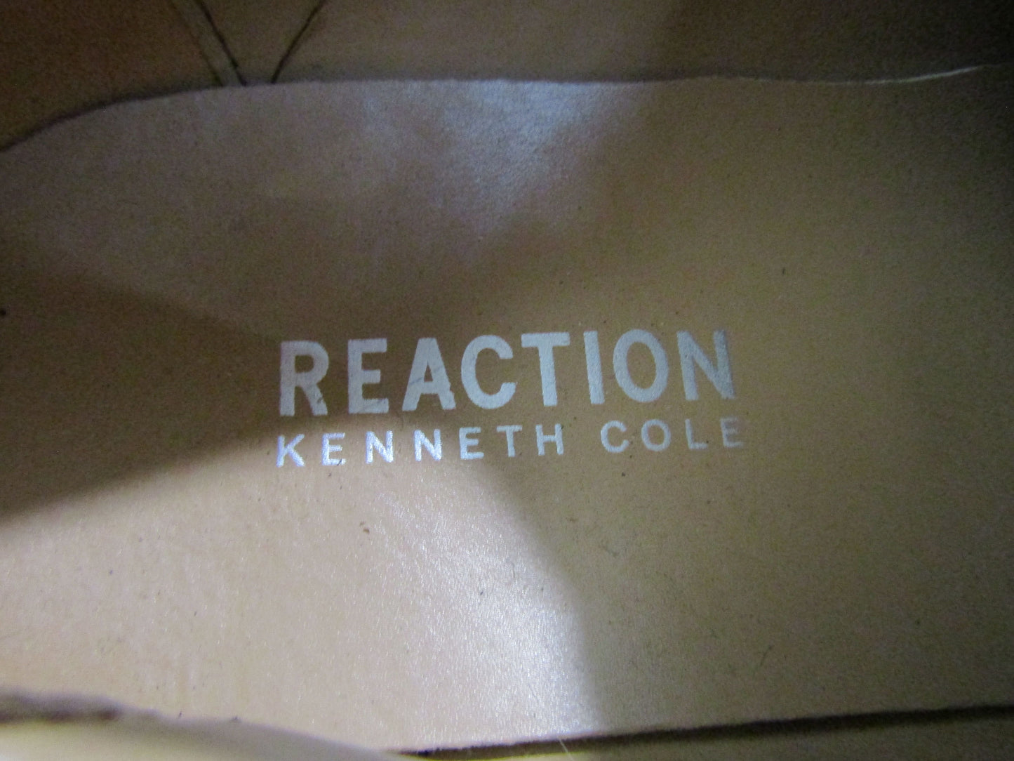 Kenneth Cole Kylar Men's Brown Leather Cap Toe Oxford Shoes Size 9.5